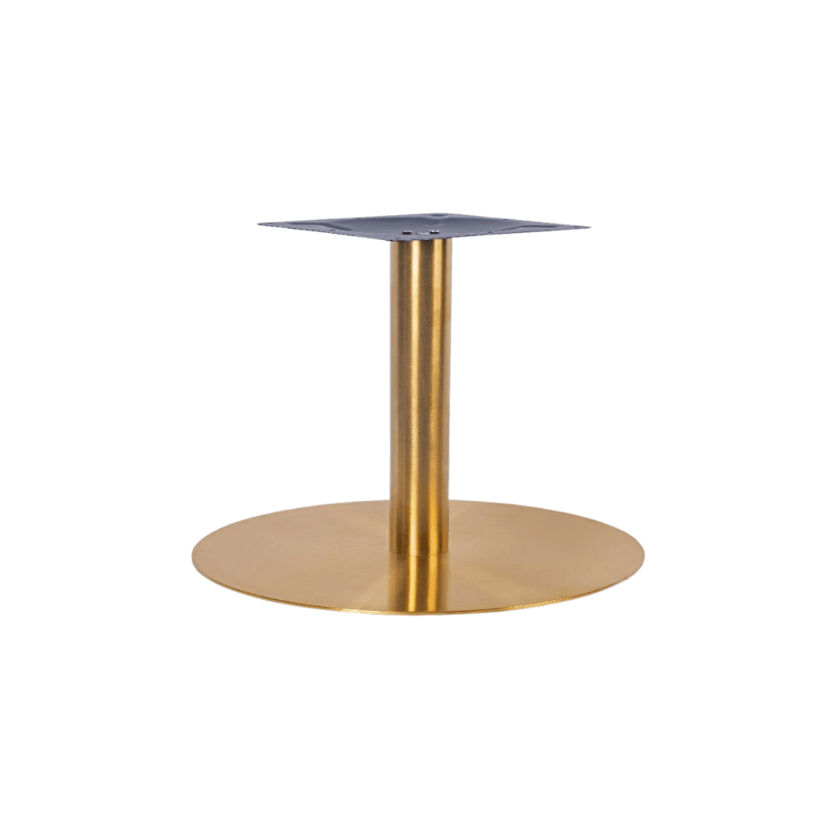 Jacinta small round table base - Vintage Brass 1