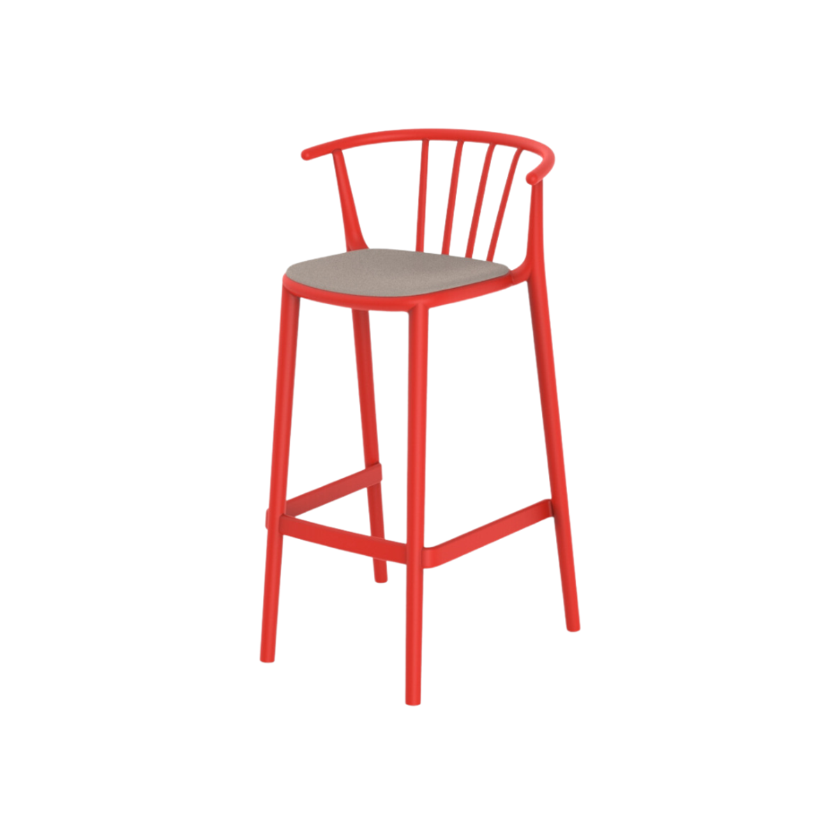 Maple soft high stool 1
