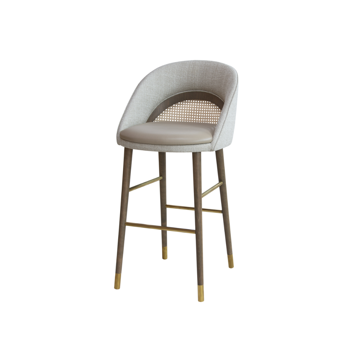 Marilyn cane bar stool 1