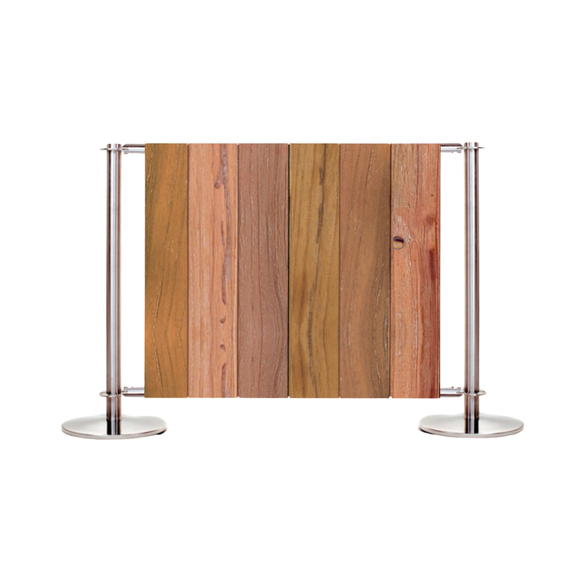 Wood panel barrier system 1