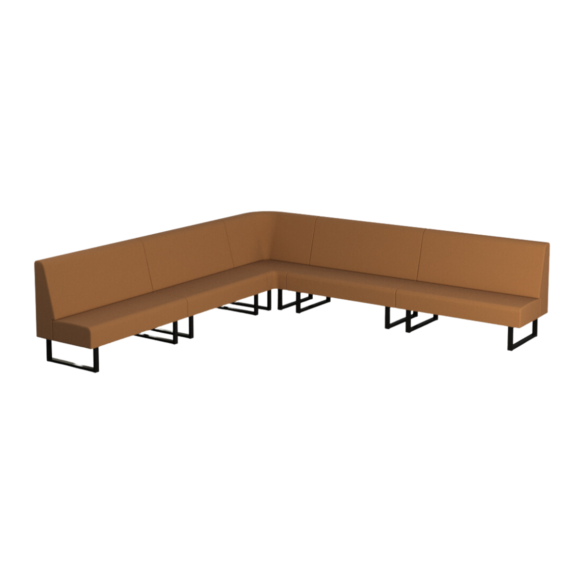 Curzon L shaped banquette 1