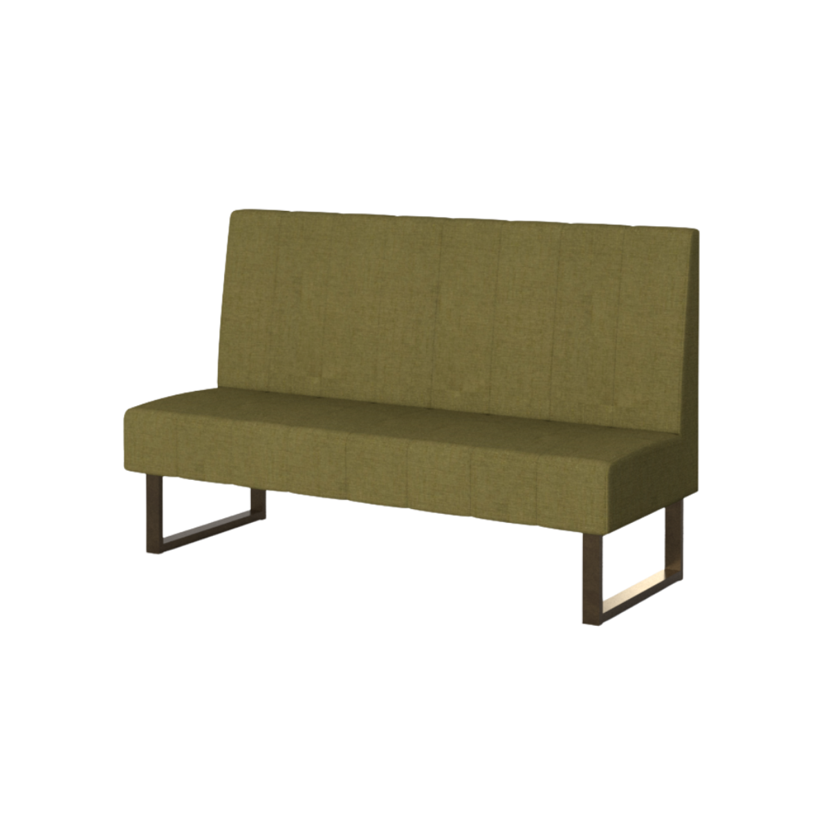 Freestanding Banquette Metal Legs 1