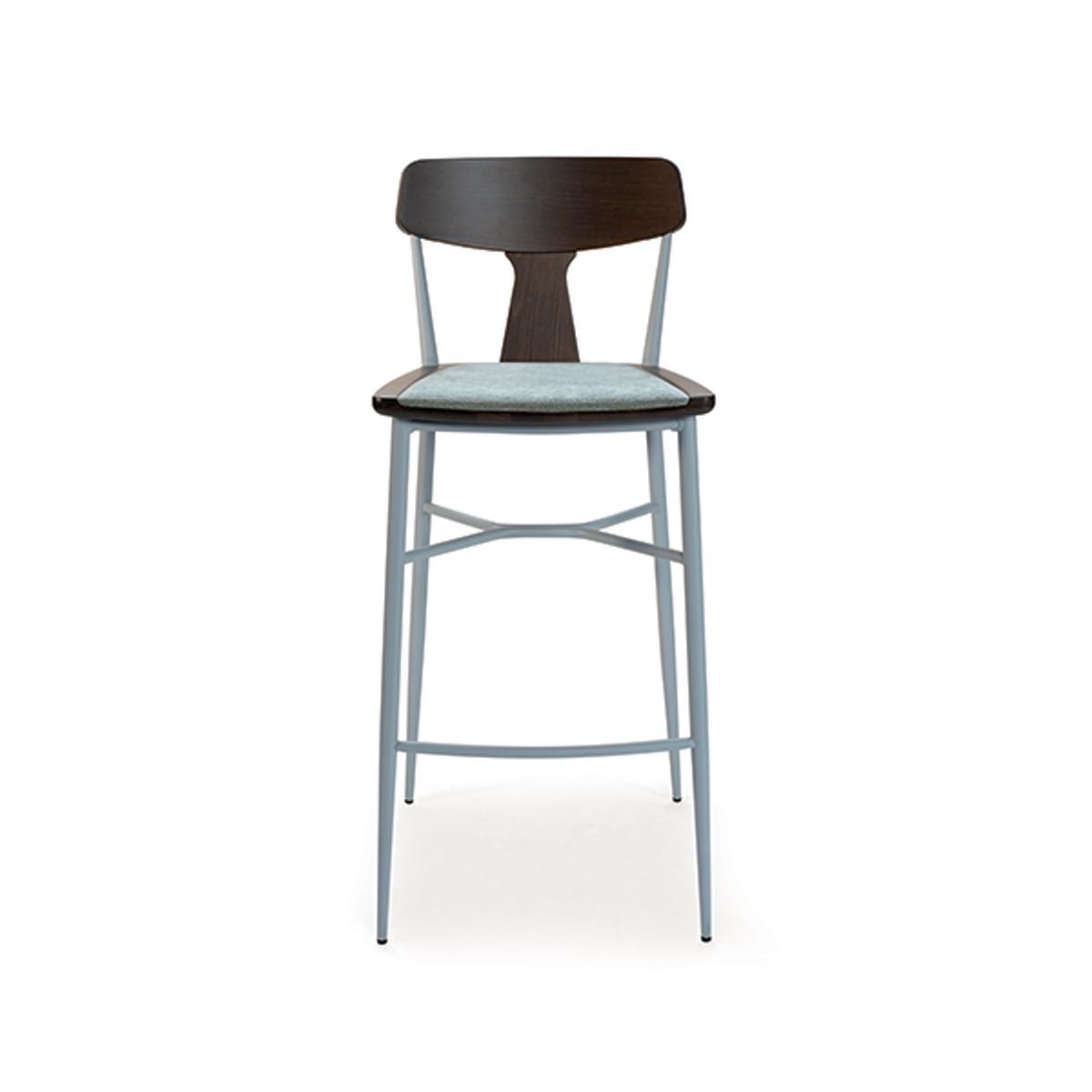 Agatha 3 Bar Stool Blue Frame Bar Furniture Insideoutcontracts