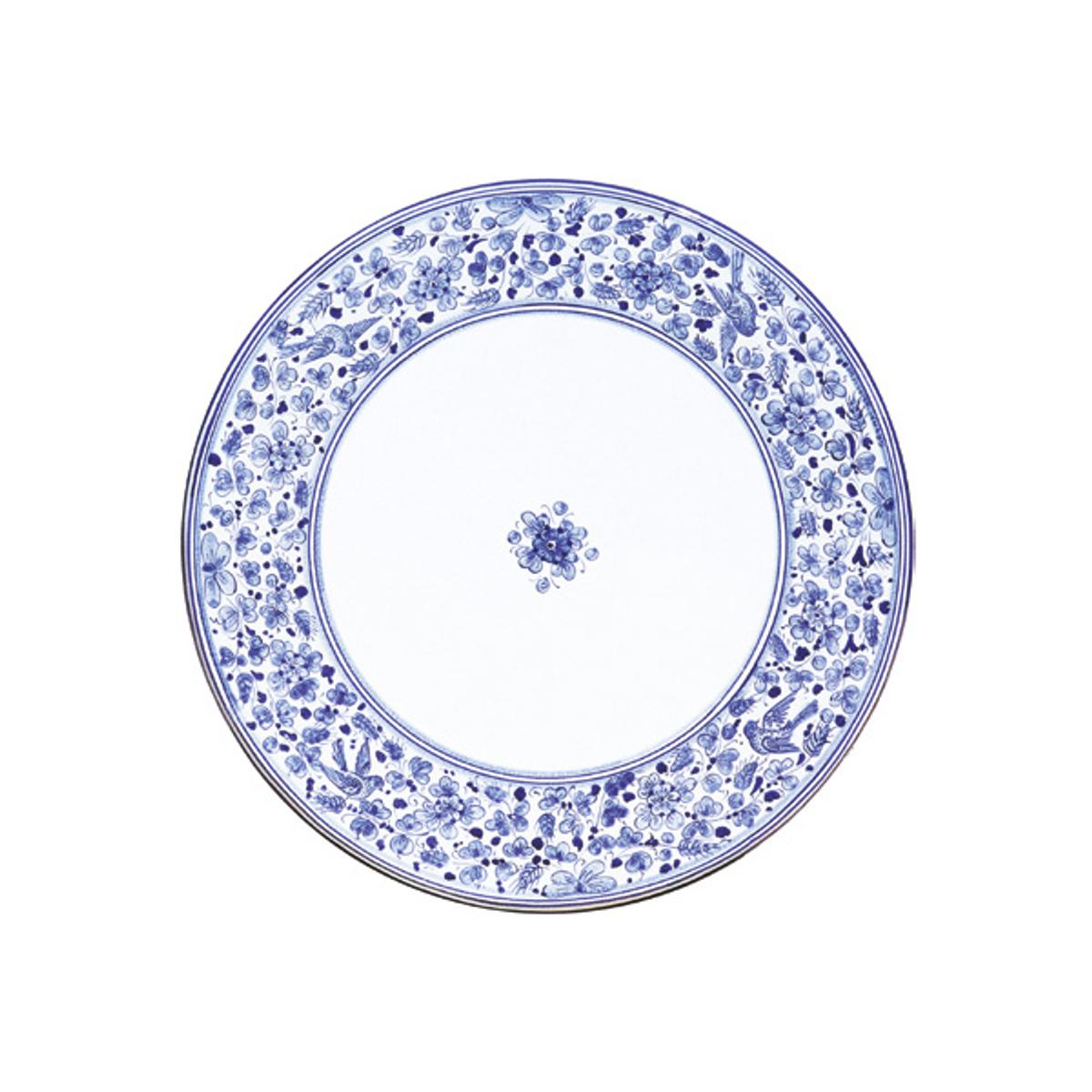 Arabesco Blu Round Table Top Volcanic Stone