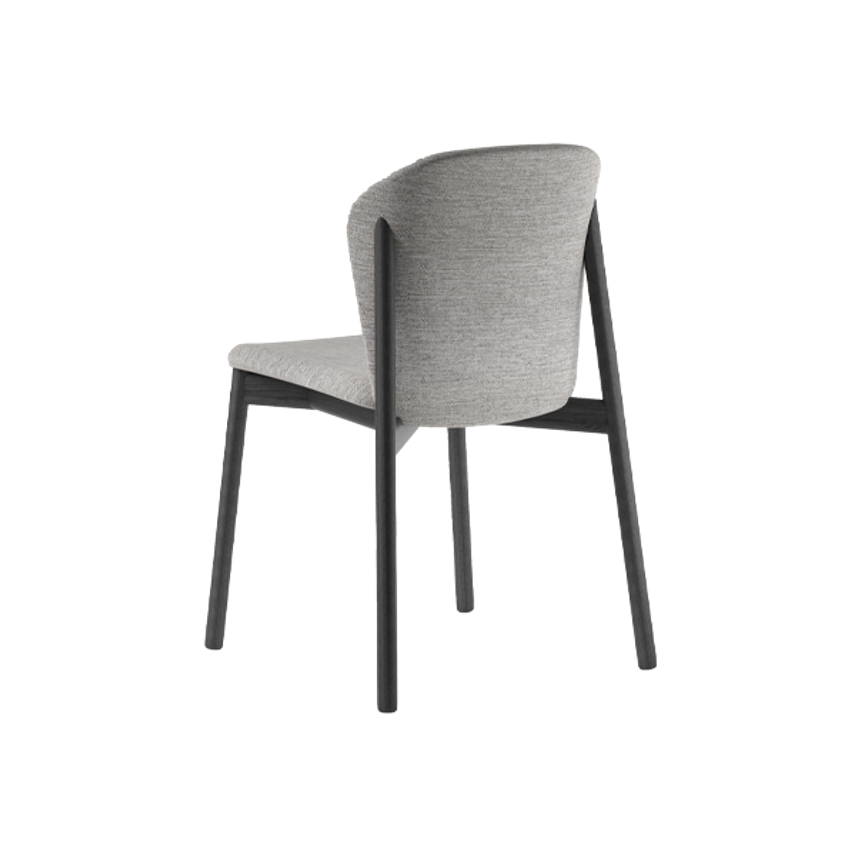 Arden soft side chair wood