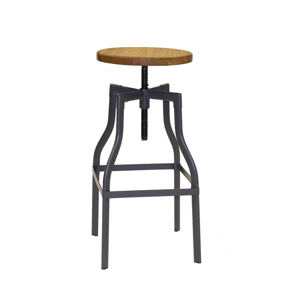 Axle All Weather Outdoor Screwtop Stool Inside Out