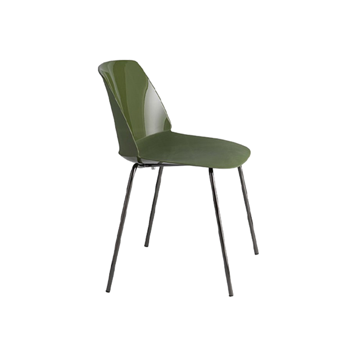 Classy metal side chair Inside Out Contracts