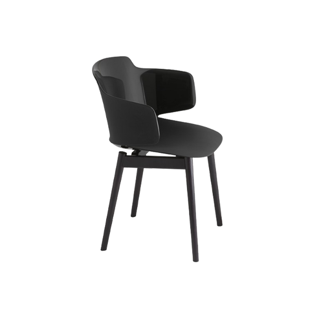 Classy wood armchair Inside Out Contracts