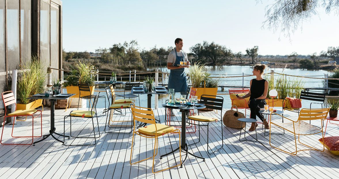 Surprising chair restaurant deck area Surprising chair restaurant deck area