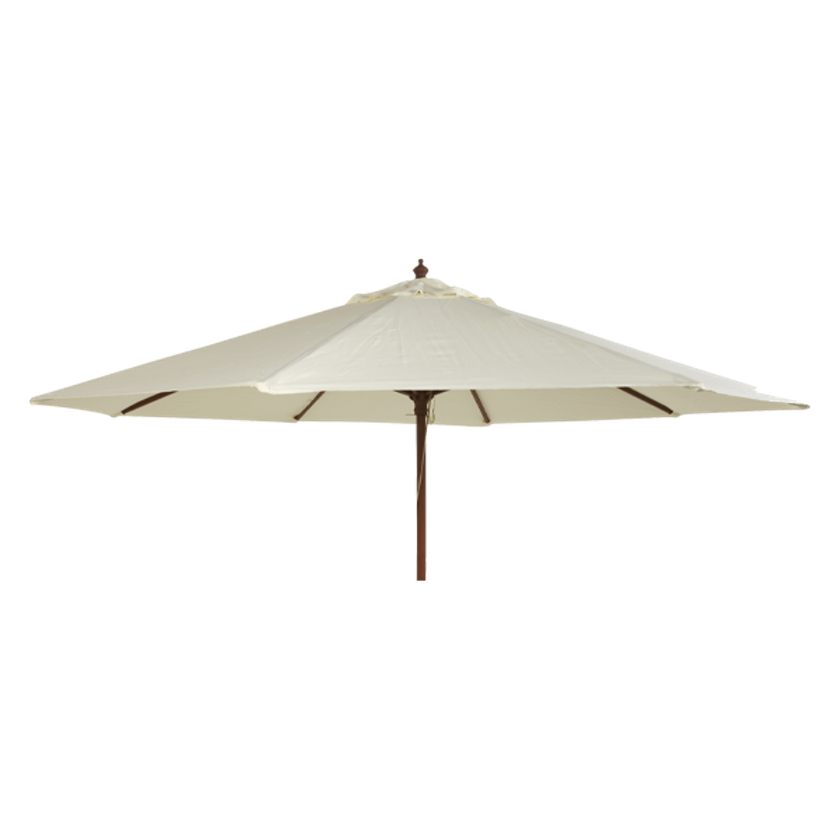 Elidi wood round parasol Inside Out Contracts