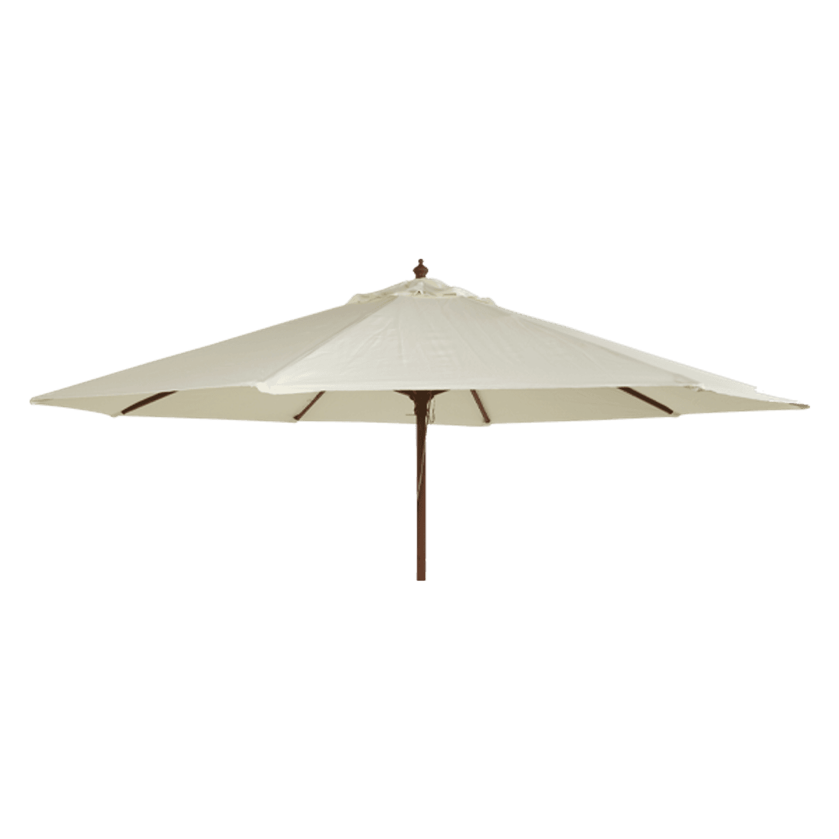 Elidi wood round parasol Inside Out Contracts