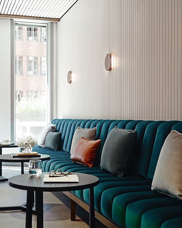 Fluted Banquette Seating Finger Flutes-Bates Smart Interiors 02 Fluted Banquette Seating Finger Flutes-Bates Smart Interiors 02