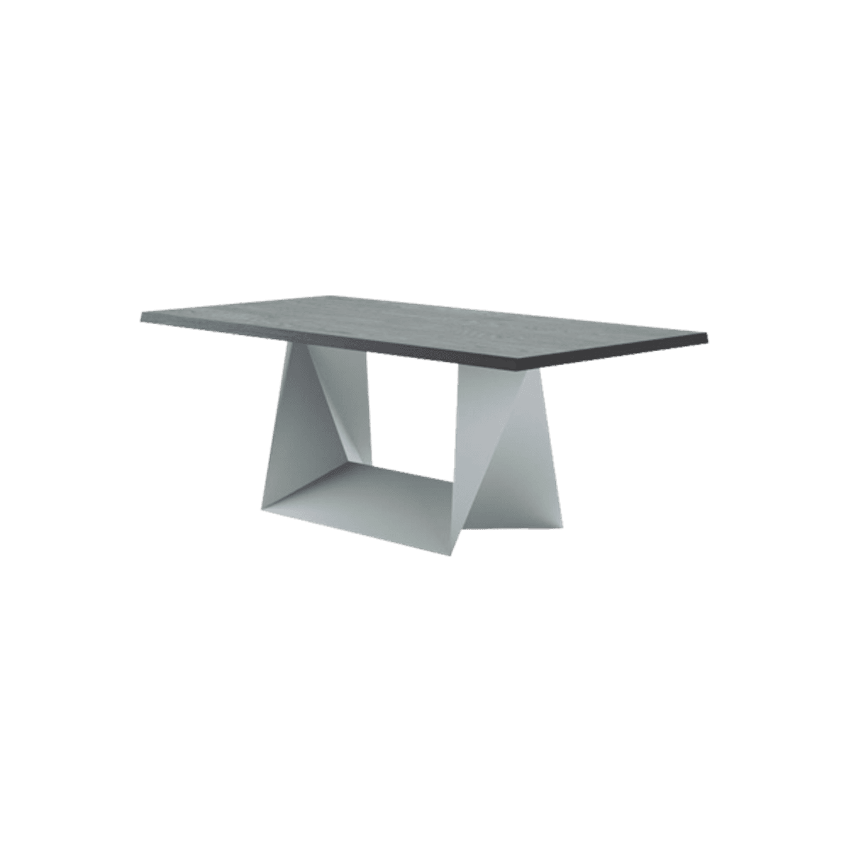 Flint rectangle table Inside Out Contracts