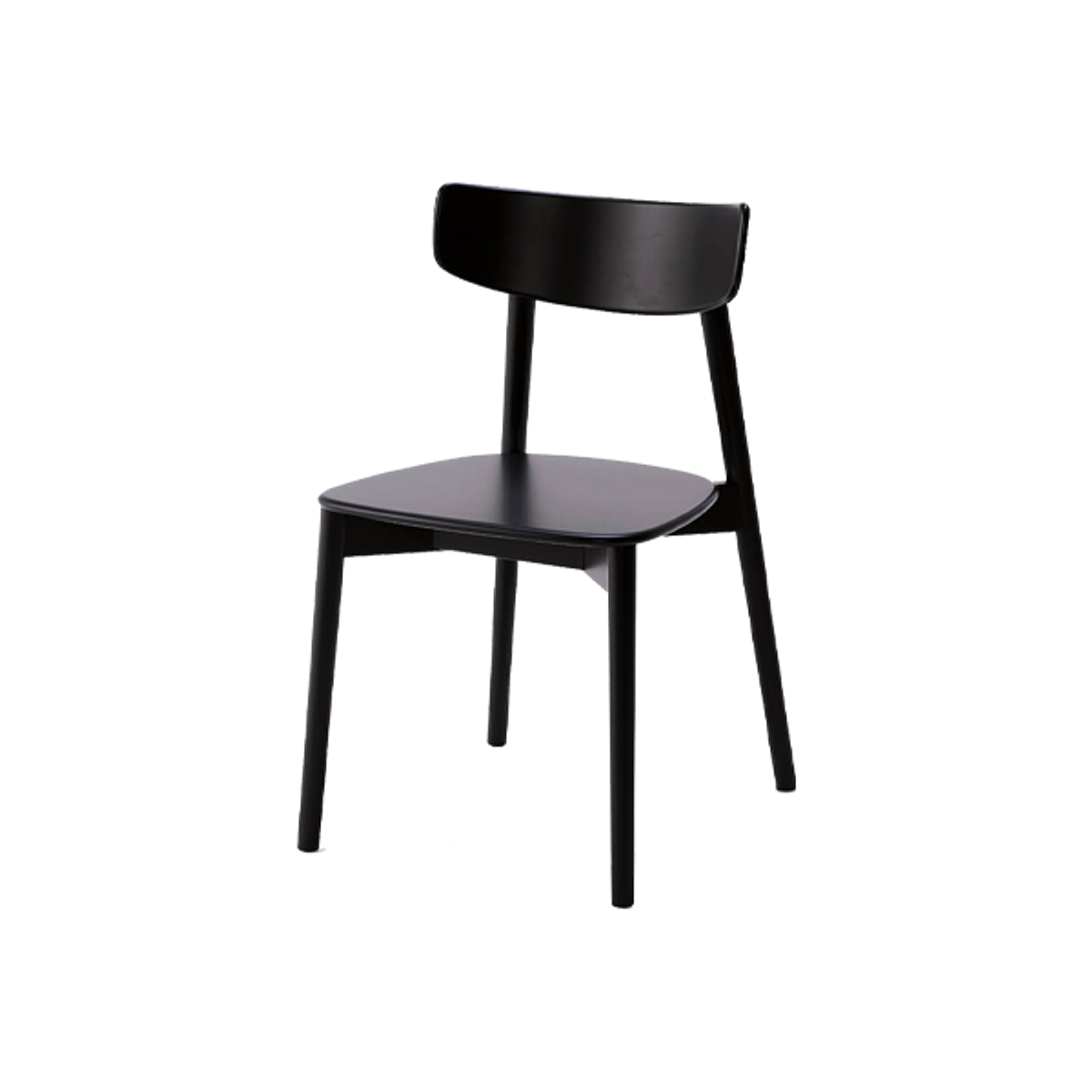 Gleam wood side chair Inside Out Contracts