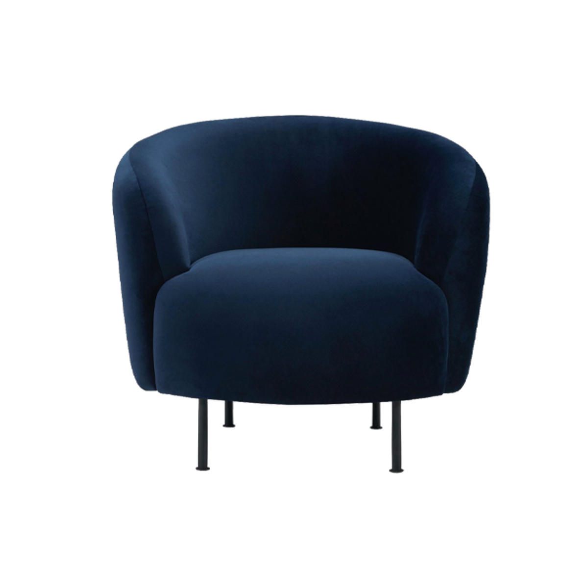 Glover metal lounge chair Inside Out Contracts