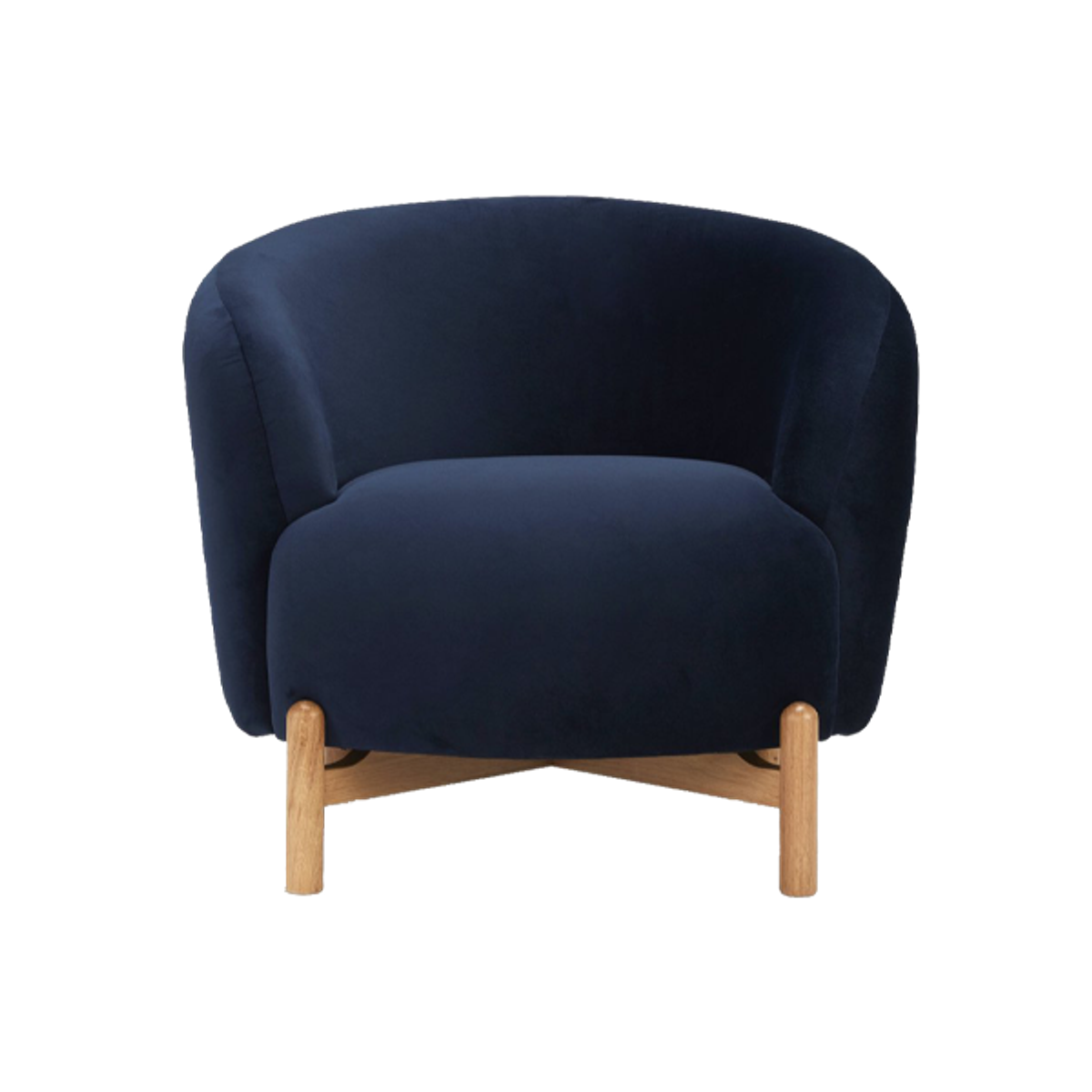 Glover wood lounge chair Inside Out Contracts