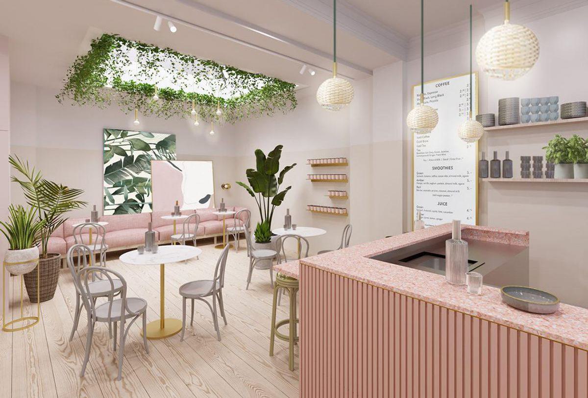 Glow Bar London Spa And Sauna In Marelybone With Bentwood Furniture By Insideoutcontracts