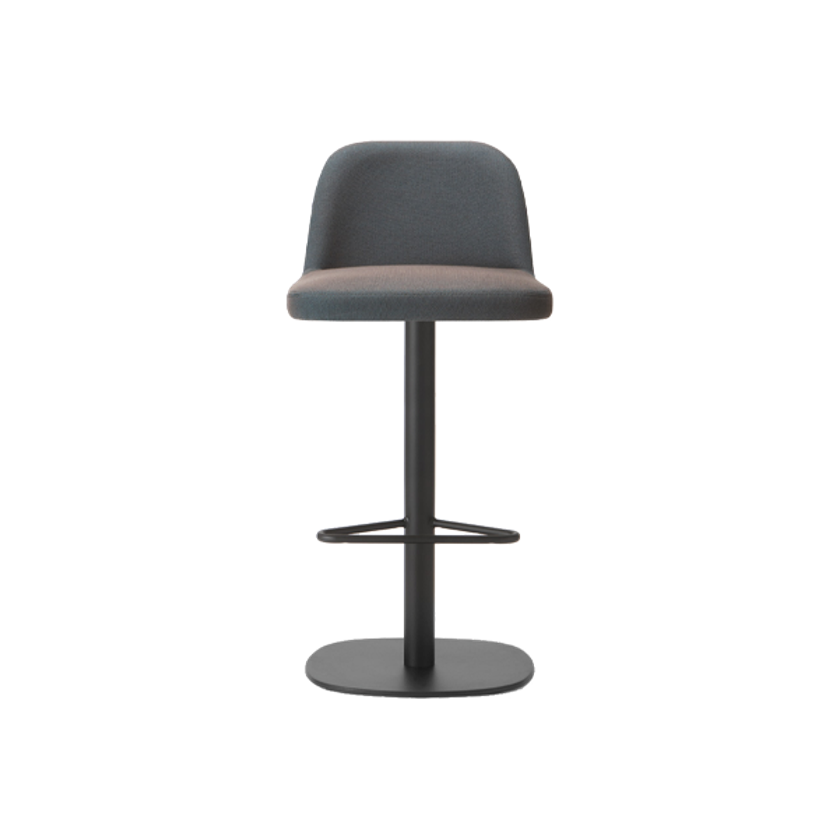 Hampstead Metal Bar Stool Central Column Inside Out Contracts