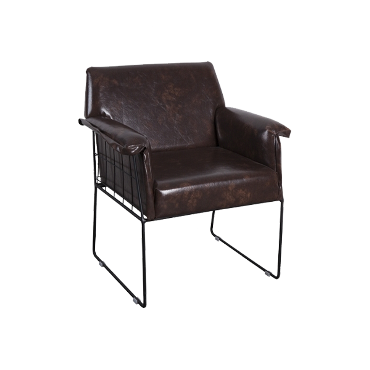Hawk Armchair Cage Metal Frame Inside Out Contracts