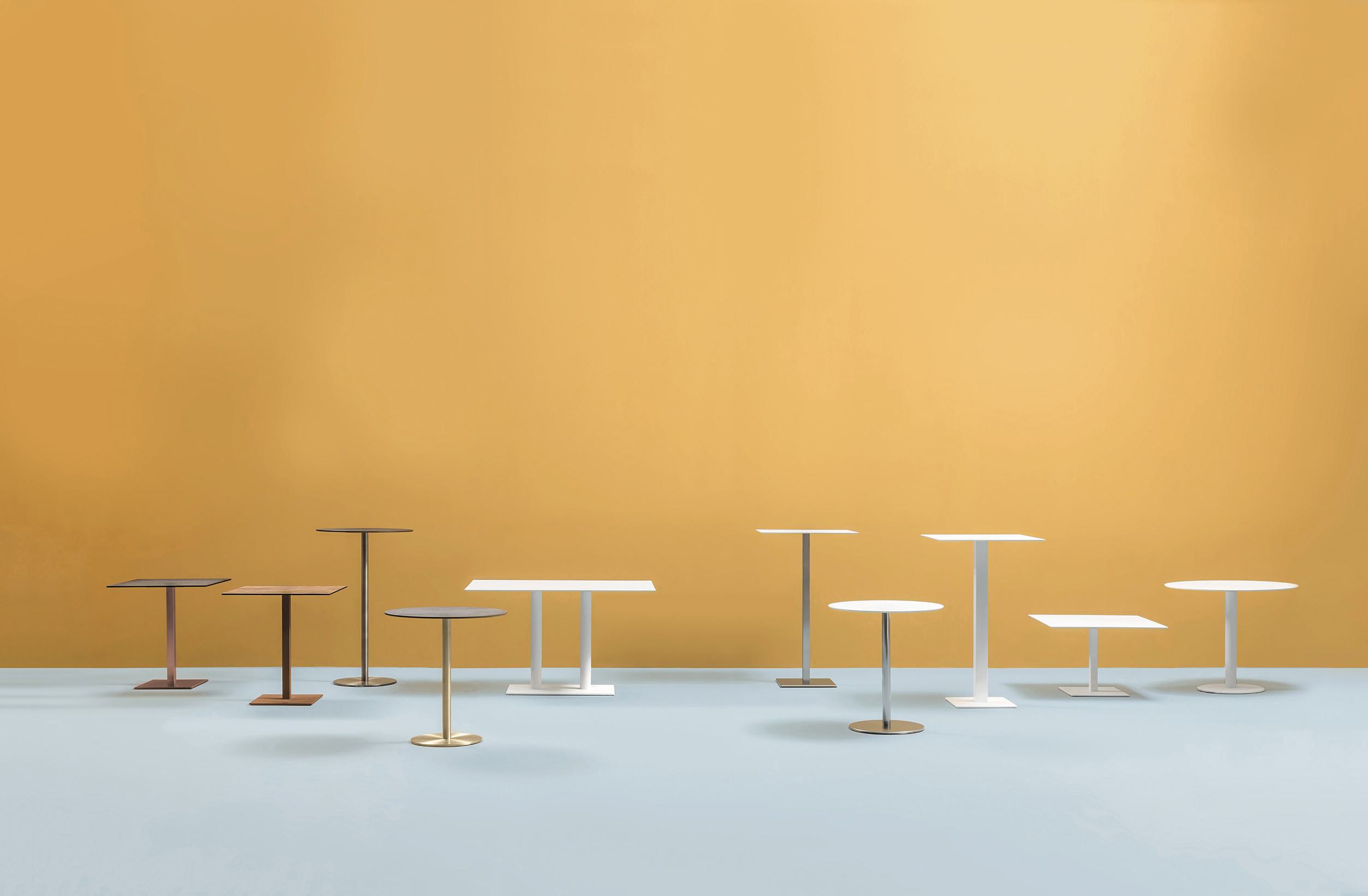 Ice Cube table bases - Table Height Guide