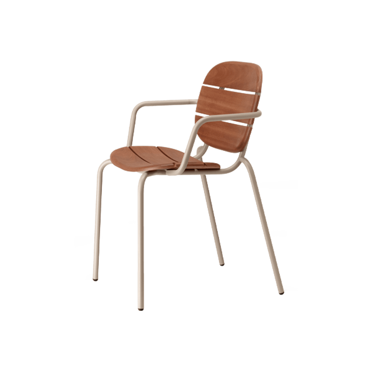 Layla wood armchair