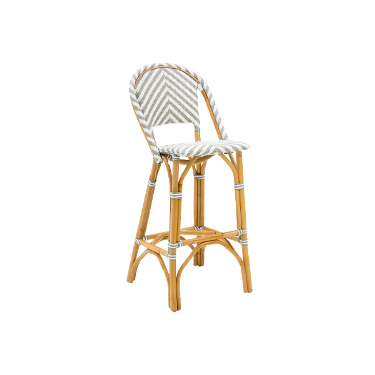 Lolita woven bar stool Inside Out Contracts