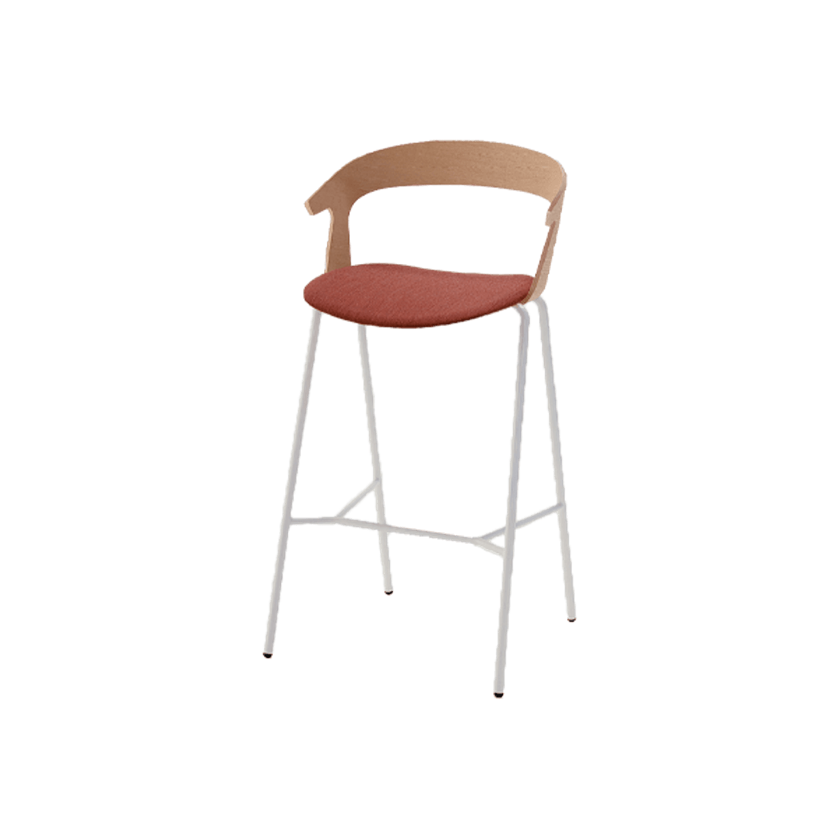 Maki soft bar stool warms Inside Out Contracts