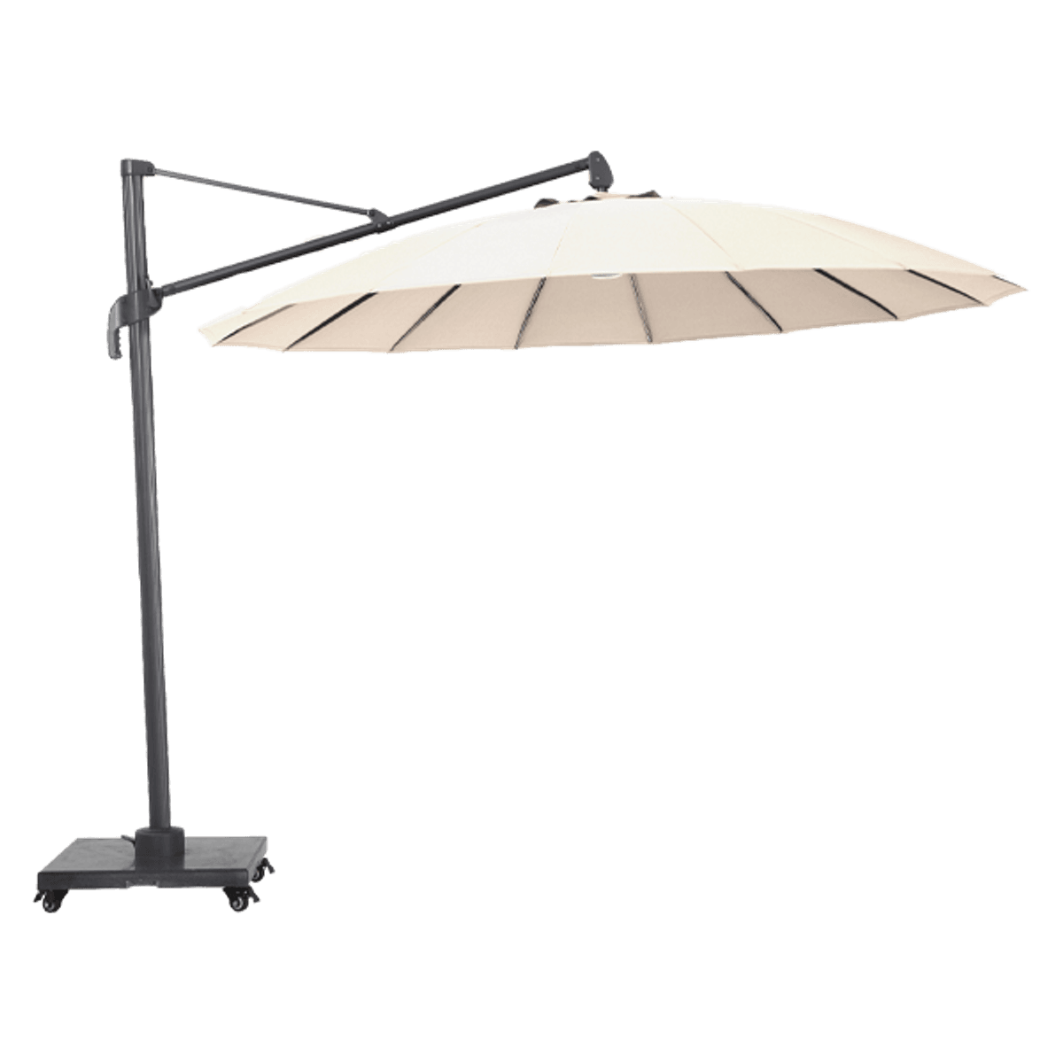 Marisol cantilever parasol Inside Out Contracts