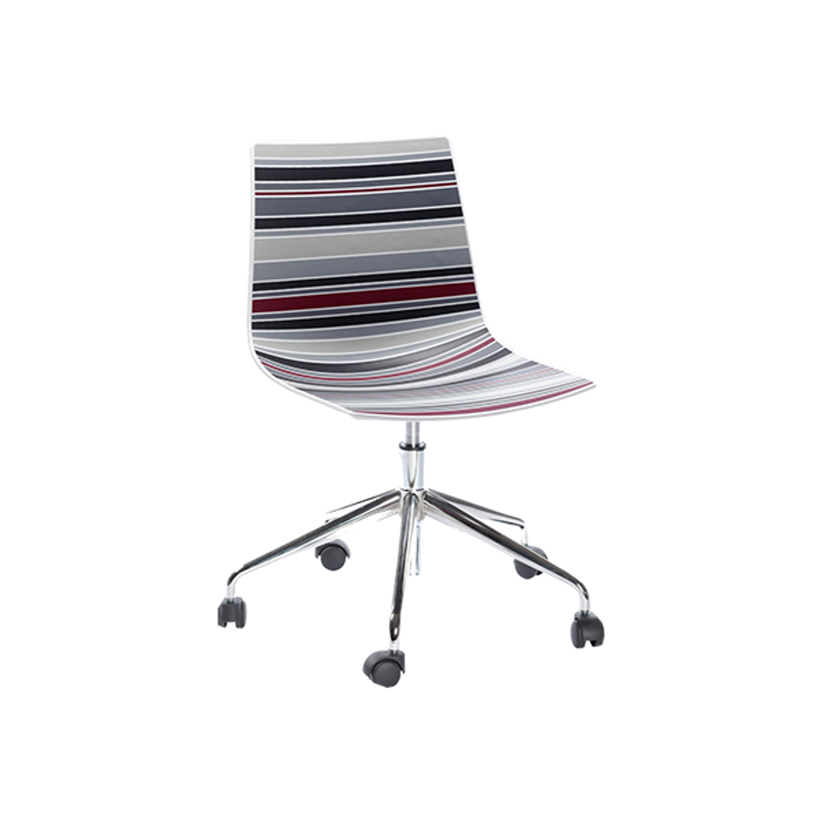 Web Pastel Chair With Castors