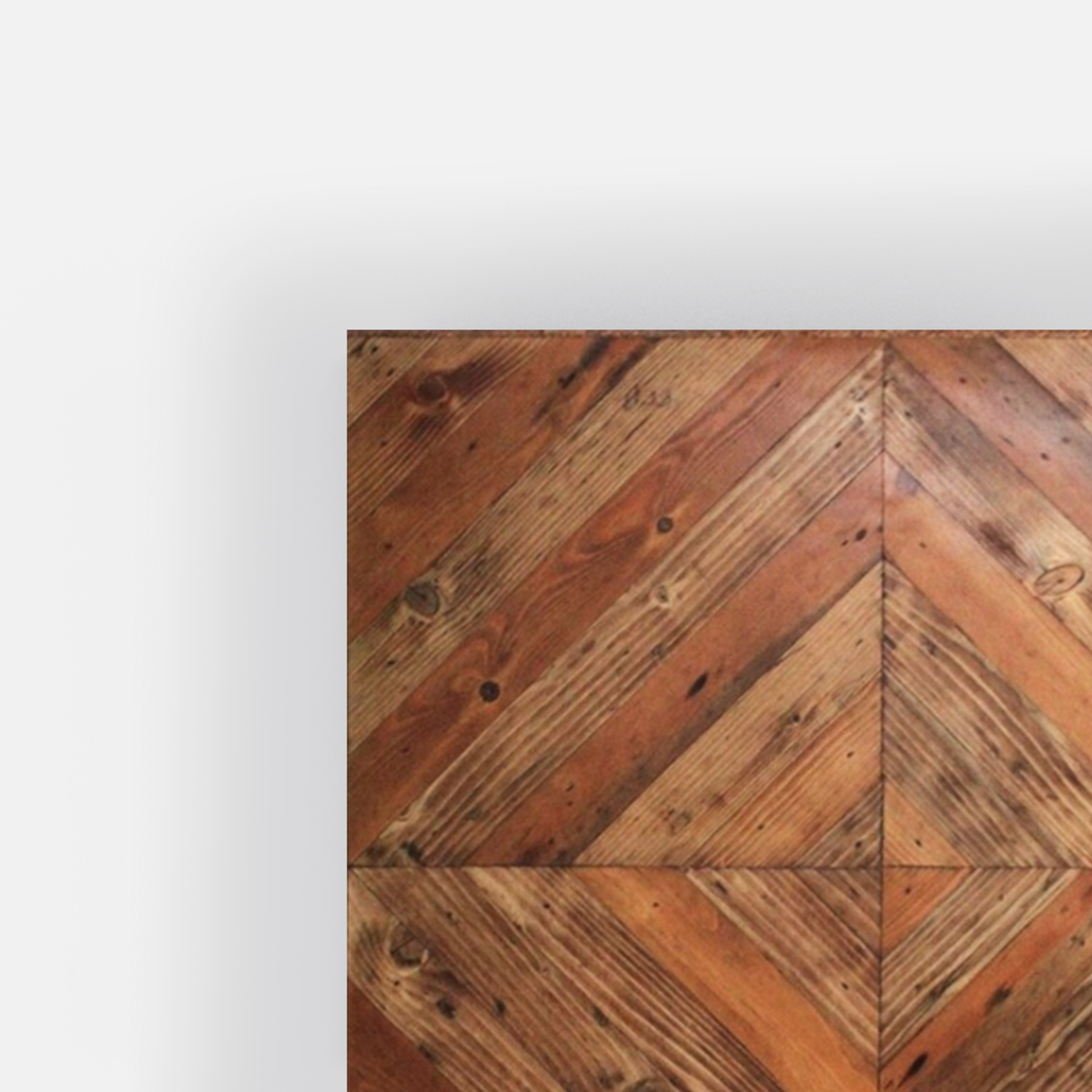 Recycled Wood Diagonal