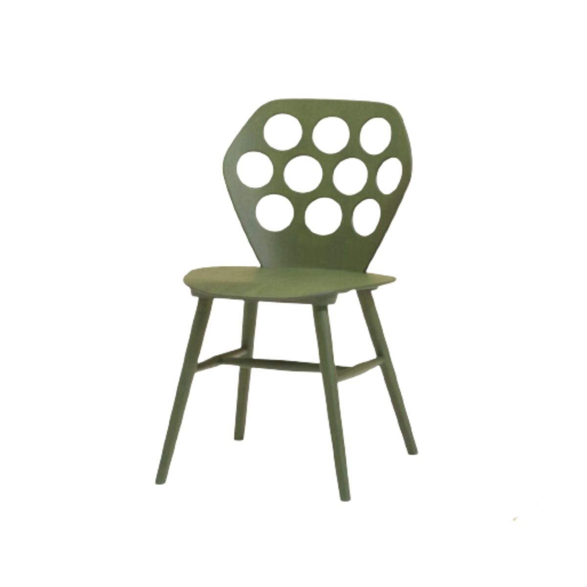 Santos wooden side chair 1