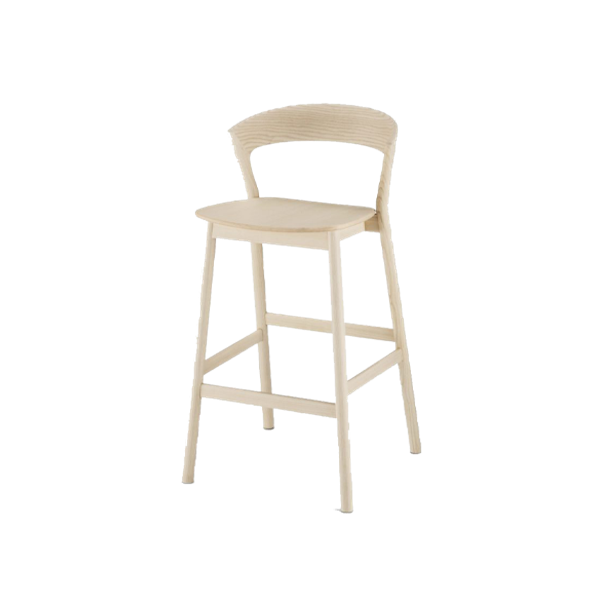 Thora wood bar stool Inside Out Contracts