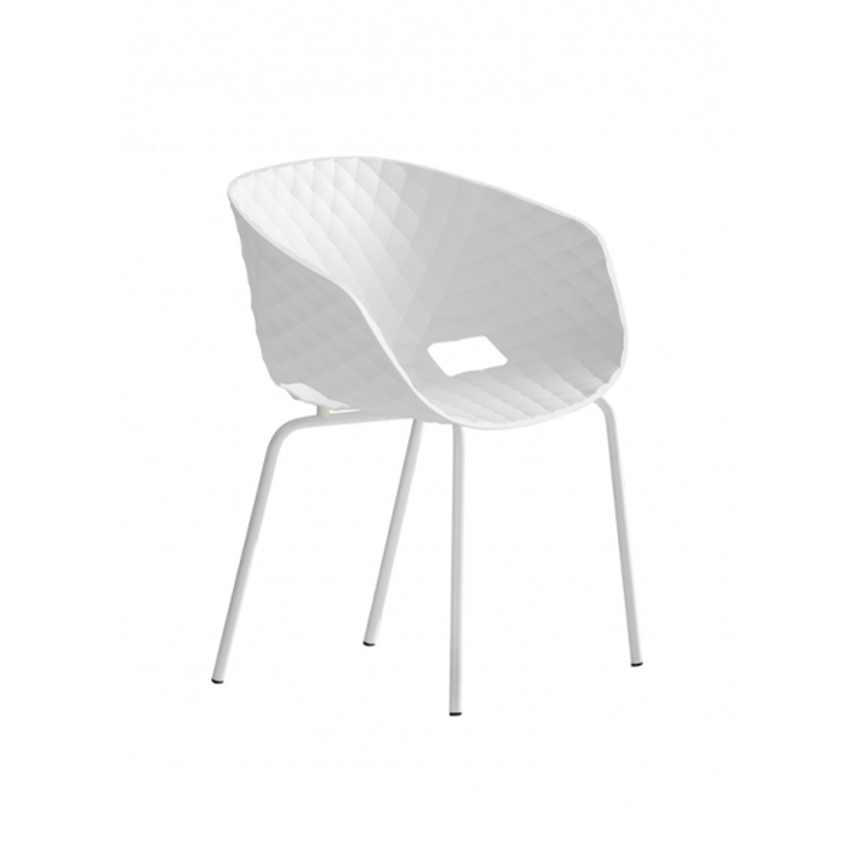 Unika metal armchair Inside Out Contracts