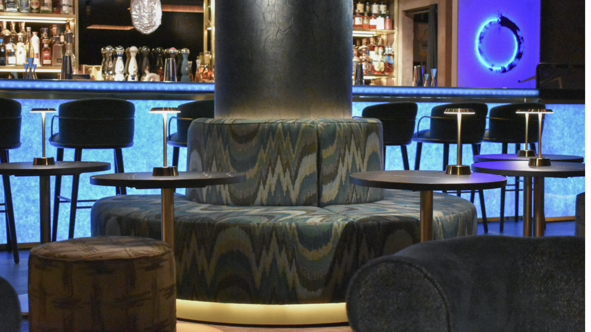 banquette seating for restaurants, hotels and cafés, also known as fixed seating or booth seating”