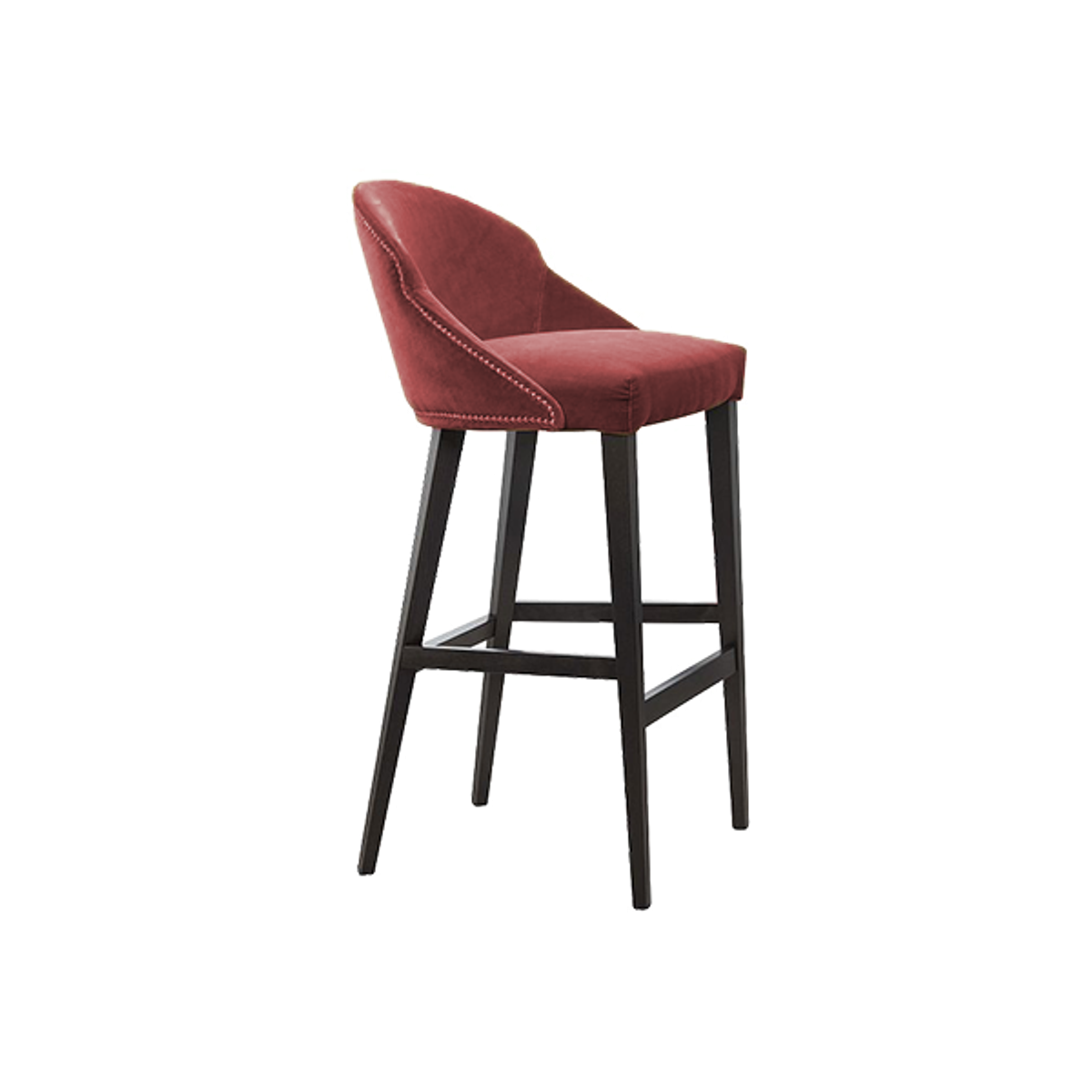Web Adele Bar Stool Red