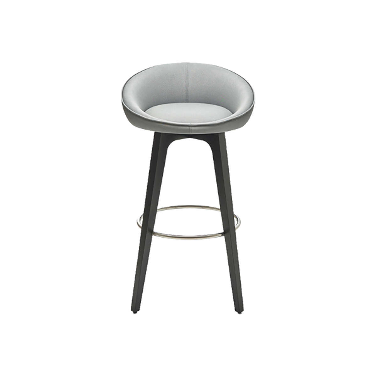 Web Bud Wooden Bar Stool