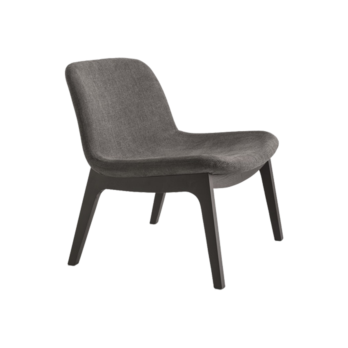 Web College Lounge Chair Wood And Grey Inside Out Contracts