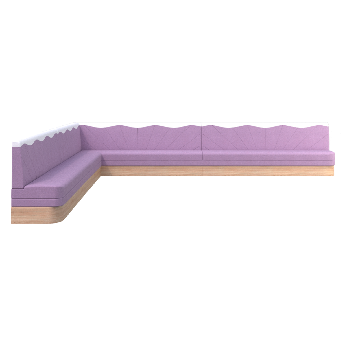 Wonderland L shape banquette