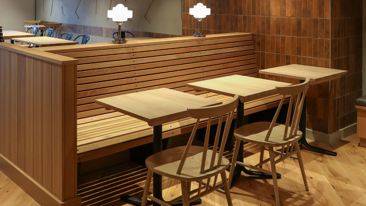 Wooden Contract Furniture Example. Gails South Lambeth