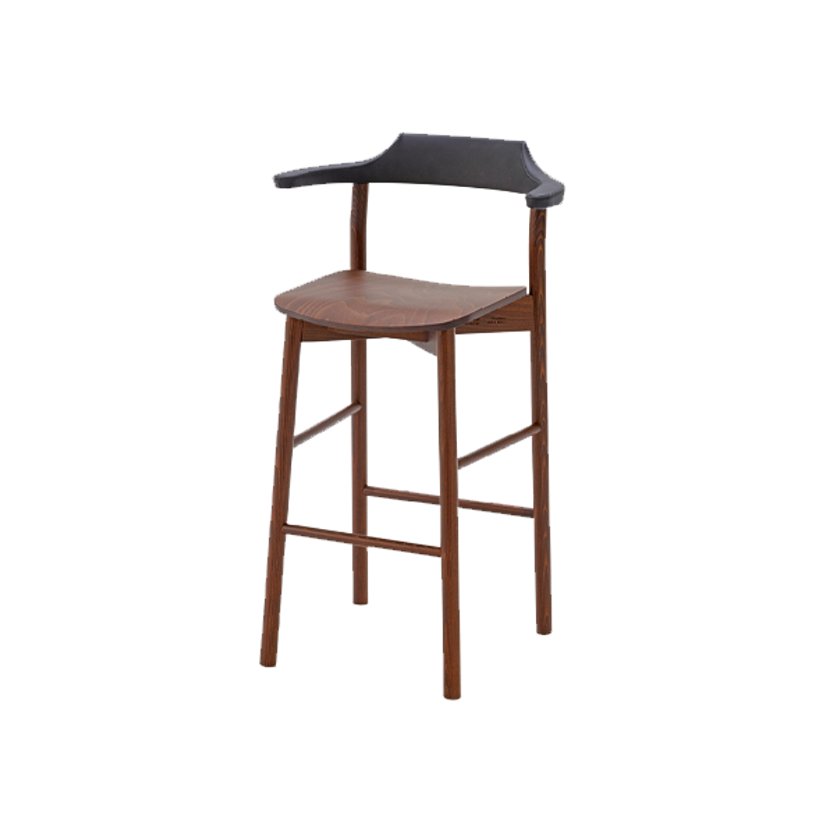 Yumi bar stool with arms Inside Out Contracts