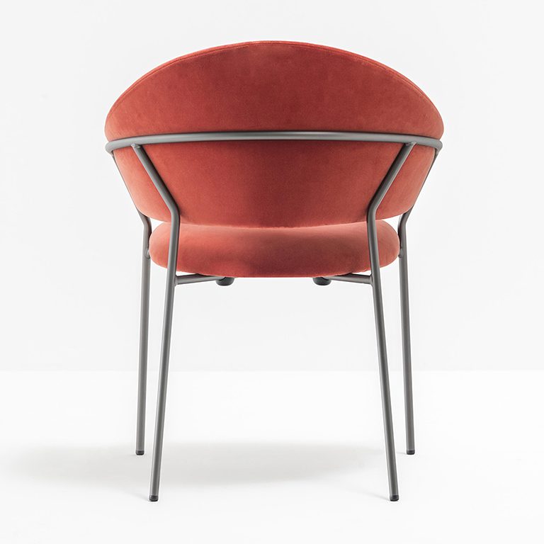 Jazz armchair pink with focal frame Jazz armchair pink with focal frame